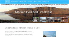 Desktop Screenshot of marsco-isle-of-skye.co.uk