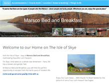 Tablet Screenshot of marsco-isle-of-skye.co.uk